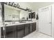Bright bathroom features double sinks, ample counter space, and great lighting fixtures, creating a functional design at 24350 S 208Th Pl, Queen Creek, AZ 85142