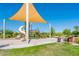 Well-equipped playground with a sunshade, offering a fun and safe area for children to play and enjoy at 2611 S Quaintance St, Gilbert, AZ 85295