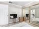 Bedroom featuring mirrored closet doors and a queen size bed at 2650 W Union Hills Dr # 98, Phoenix, AZ 85027