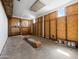 Spacious unfinished basement with exposed wood and natural light at 2834 E Michael Dr, Phoenix, AZ 85032