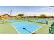 Multiple pickleball courts for residents, perfect for friendly matches and active community engagement at 2910 S Olivewood --, Mesa, AZ 85212