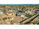 Expansive aerial view of a charming property with a spacious, enclosed yard and detached structure at 3944 W Wilshire Dr, Phoenix, AZ 85009