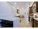 Bright kitchen featuring white countertops, stainless steel appliances and shaker style cabinets at 4039 E Paradise Dr, Phoenix, AZ 85028