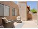 Inviting patio space with comfortable seating, and a sunny ambiance, great for outdoor enjoyment at 4039 E Paradise Dr, Phoenix, AZ 85028