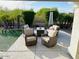 Cozy outdoor patio with comfortable seating area, perfect for relaxing and entertaining at 4102 E Rancho Tierra Dr, Cave Creek, AZ 85331