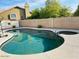 Stunning pool and yard provide ample space for relaxing, entertaining, and enjoying outdoor living at 4102 E Rancho Tierra Dr, Cave Creek, AZ 85331