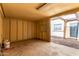 An attached garage with ample space for storage, work area, or parking at 4102 W Bluefield Ave, Glendale, AZ 85308