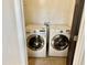 Laundry room featuring modern washer and dryer units for household convenience at 4213 N Westview Dr, Phoenix, AZ 85015