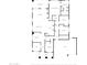 Home floor plan showing the layout of the rooms with approximate locations at 4455 E Marshall Ave, Gilbert, AZ 85297