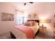 Comfortable bedroom features stylish decor and a soft color palette for a relaxing atmosphere at 5515 S Caisson Way, Mesa, AZ 85212