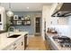 Well-designed kitchen with stainless steel appliances, a spacious island and plenty of countertop space at 5515 S Caisson Way, Mesa, AZ 85212