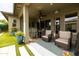 Charming outdoor patio with comfortable seating, perfect for enjoying the outdoors at 5515 S Caisson Way, Mesa, AZ 85212