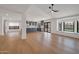 Open floor plan blends living, dining, and kitchen areas for modern living at 6620 E Paradise Ln, Scottsdale, AZ 85254