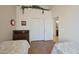 Bedroom featuring twin beds and closet at 7307 E Black Rock Rd, Scottsdale, AZ 85255