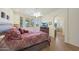 A main bedroom with a walk-in closet and a view of the bathroom at 7307 E Black Rock Rd, Scottsdale, AZ 85255