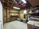 Unfinished storage room with shelving and space for a workbench at 9221 N 48Th Dr, Glendale, AZ 85302