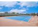 Well-maintained tennis court with new surface and nets, ready for a match in the community at 9535 E Tupelo Ave, Mesa, AZ 85212