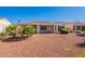 Desert backyard with desert landscaping offering a private outdoor living space at 12910 W Junipero Dr, Sun City West, AZ 85375