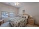 Comfortable bedroom with soft carpet, ceiling fan, and a picturesque view of the outdoors at 14806 E Lookout Ledge --, Fountain Hills, AZ 85268