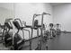 This community gym features updated exercise equipment to help you stay fit and active at 2243 E Cortez Dr, Gilbert, AZ 85234