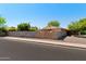 Residential exterior showcasing a solid block wall, gated access, and secure perimeter at 2804 N Nebraska St, Chandler, AZ 85225