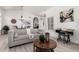 Bright living room with stylish seating and desk at 30645 N 44Th St, Cave Creek, AZ 85331