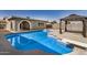Backyard pool with a gazebo, and diving board, a perfect area for entertaining at 3441 E Taylor St, Phoenix, AZ 85008