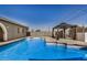 Inviting backyard pool features a gazebo, with ample space for outdoor enjoyment at 3441 E Taylor St, Phoenix, AZ 85008