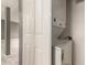 Stacked washer and dryer hookups are conveniently located near the bedroom area at 5029 W Osborn Rd, Phoenix, AZ 85031