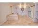 Luxurious bathroom featuring a soaking tub, pedestal sink, and tiled walk-in shower at 809 N Gilbert Ave, Casa Grande, AZ 85122