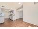 Bright kitchen features white cabinetry and an open design, great for cooking and gathering at 927 E Charleston Ave, Phoenix, AZ 85022