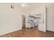 Spacious living area with an open-concept design that flows into the kitchen, perfect for entertaining at 927 E Charleston Ave, Phoenix, AZ 85022