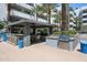 Community barbecue area with an outdoor grill and dining area at 945 E Playa Del Norte Dr # 3009, Tempe, AZ 85288