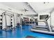 Spacious fitness center featuring weights, treadmills and modern gym equipment at 945 E Playa Del Norte Dr # 3009, Tempe, AZ 85288