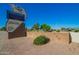 Entrance to George N. Smith Junior High School with signage and desert landscaping at 9661 E Glencove Cir, Mesa, AZ 85207