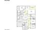 Detailed floor plan showcasing open-concept living with primary suite, flex dining, three-bay garage, and covered outdoor living at 10024 S 38Th Ln, Laveen, AZ 85339