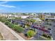 An aerial view of Tempe Marketplace showing the parking lot and storefronts on a bright, sunny day at 1231 E Sunburst Ln, Tempe, AZ 85284