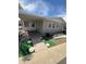 Charming single-story home features a covered entrance with decorative stepping stones and landscaped yard at 3104 E Broadway Rd # 348, Mesa, AZ 85203