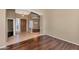 Inviting entryway with wood and tile flooring leading to other living spaces at 4239 W Reddie Loop, Phoenix, AZ 85083