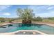 Sparkling pool with mature trees and lovely landscaping at 4239 W Reddie Loop, Phoenix, AZ 85083