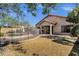 Backyard with pool, patio and well-maintained lawn at 4338 E Hamblin Dr, Phoenix, AZ 85050