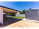 Enjoy the covered patio and convenient storage shed in this spacious backyard at 8132 W Pierson St, Phoenix, AZ 85033