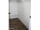 A closet with metal shelving ensures organization and ample storage space in a home at 9501 E Broadway Rd # 254, Mesa, AZ 85208