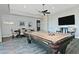 A game room features a poker table, billiard table, and wet bar at 10841 N Mountain Vista Mtn, Fountain Hills, AZ 85268