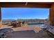 Outdoor patio and kitchen with stainless grill and mountain views at 10841 N Mountain Vista Mtn, Fountain Hills, AZ 85268