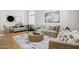 Elegant living area featuring modern decor, an area rug, and plenty of natural light at 11993 E Mission Ln, Scottsdale, AZ 85259