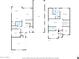Floor plan featuring a kitchen, laundry, living room, dining area, multiple bedrooms, and two-car garage at 19026 W Becker Ln, Surprise, AZ 85388