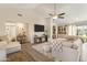 Open concept living room with views to other areas of the house at 19039 N 47Th Ave, Glendale, AZ 85308