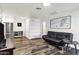 Spacious living room featuring new flooring, modern furnishings, and ample space for relaxation and entertainment at 195 N Cottonwood St # 26, Chandler, AZ 85225