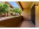 Cozy patio offers a private outdoor living space at 2134 E Broadway Rd # 1062, Tempe, AZ 85282